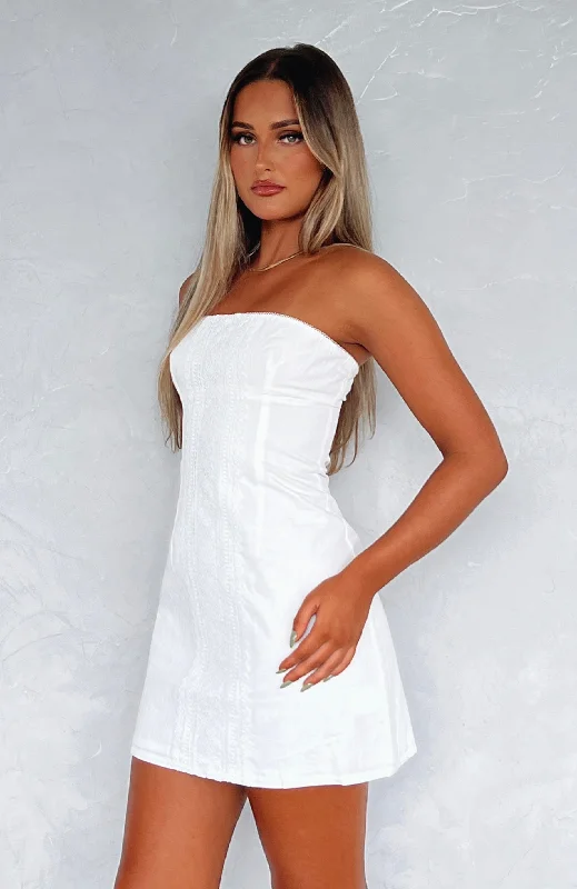 Fashion Parade Mini Dress White