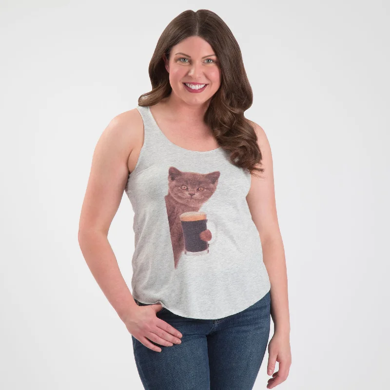 Cat Happy Hour Tank Top