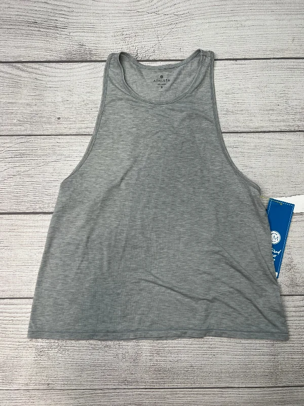 Athletic Tank Top By Athleta In Grey, Size: S