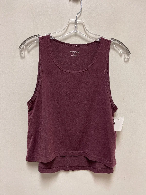 Athletic Tank Top By Clothes Mentor In Purple, Size: Xs