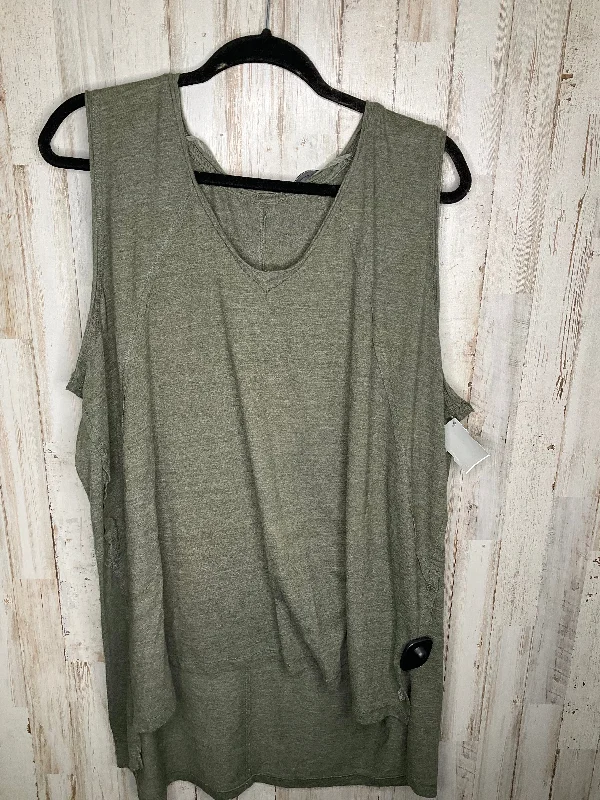 Athletic Tank Top By Free People In Green, Size: M