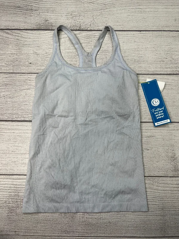 Athletic Tank Top By Lululemon In Blue, Size: M