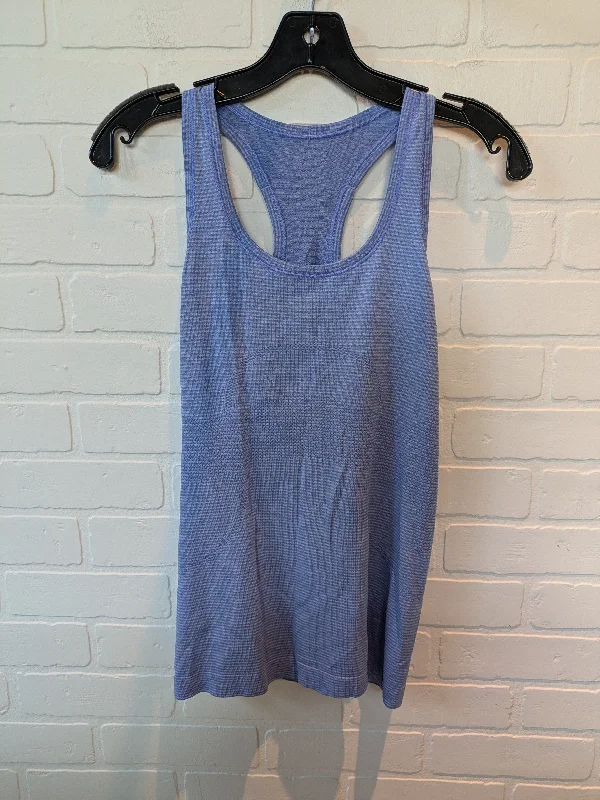 Athletic Tank Top By Lululemon In Blue, Size: S