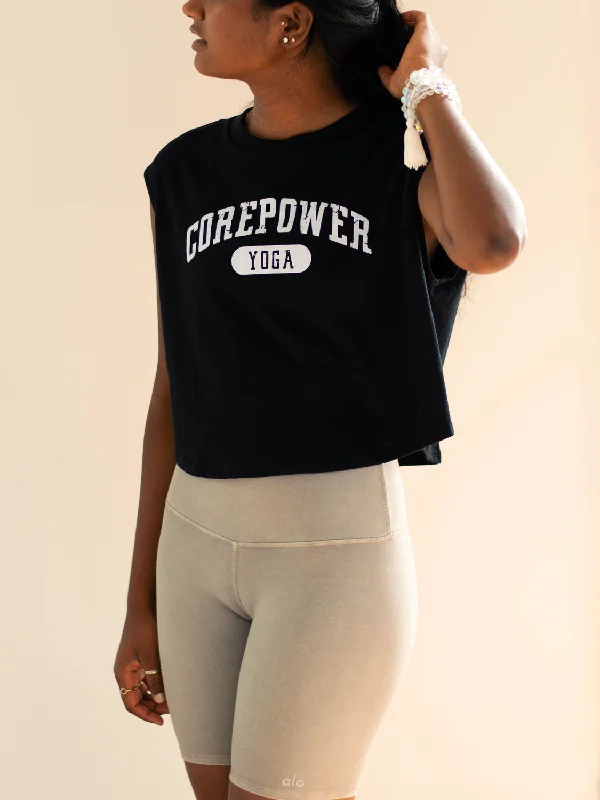 CorePower Dolman Cropped Tee