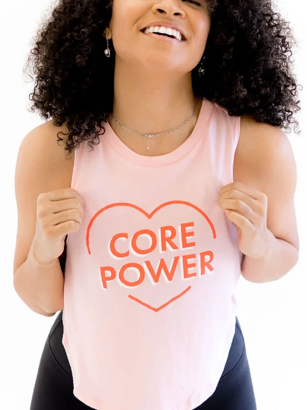 CorePower Neon Heart Tank