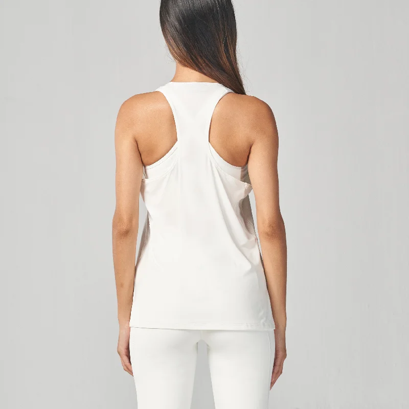 Essential Tank Top - Pearl White