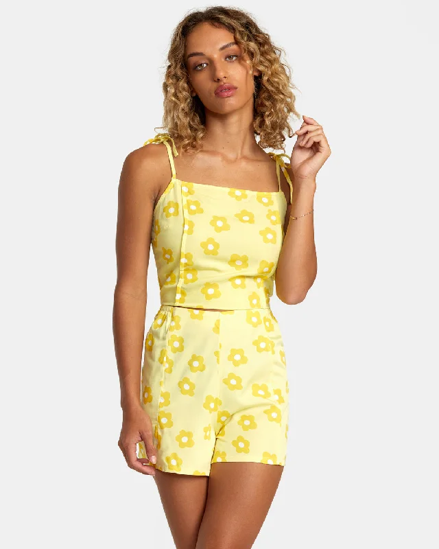 Nicky Cami Tank Top - Pineapple