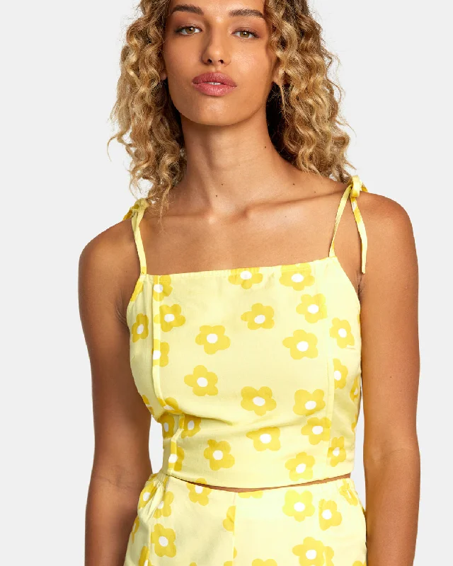 Nicky Cami Tank Top - Pineapple