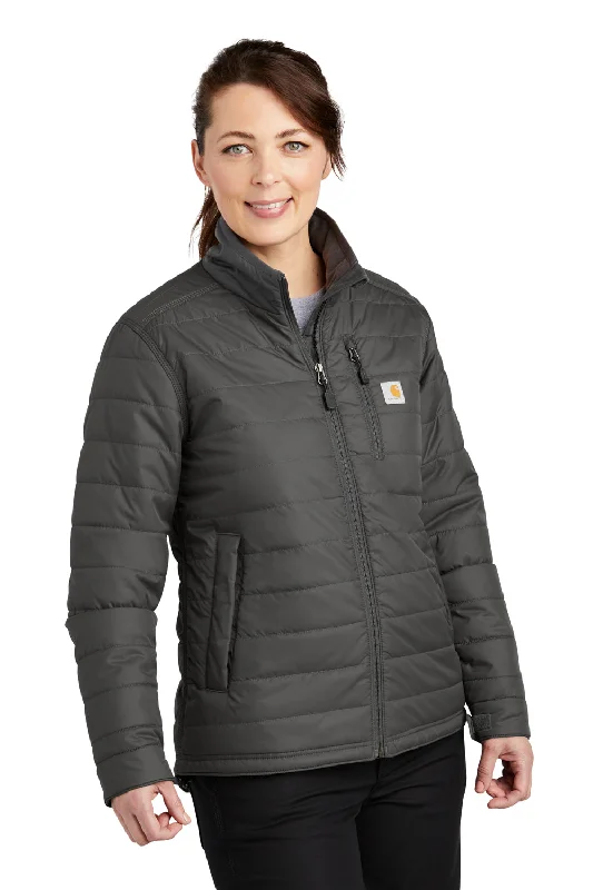 Carhartt Womens Gilliam Wind & Water Resistant Full Zip Jacket - Shadow Grey