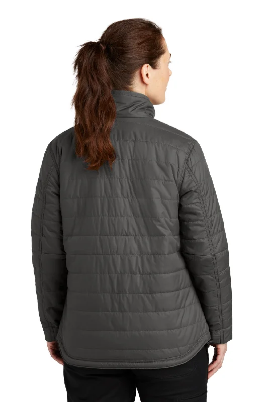 Carhartt Womens Gilliam Wind & Water Resistant Full Zip Jacket - Shadow Grey