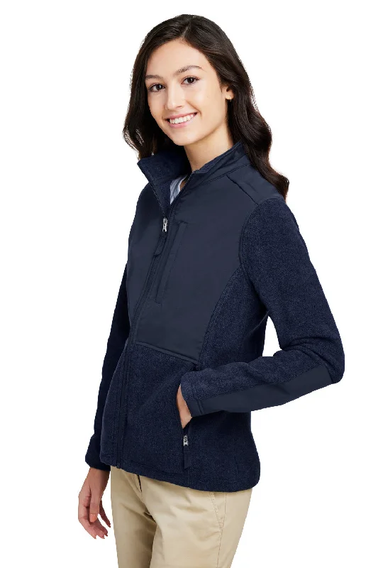 Core 365 Womens Journey Summit Hybrid Full Zip Jacket - Classic Navy Blue