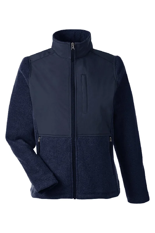 Core 365 Womens Journey Summit Hybrid Full Zip Jacket - Classic Navy Blue