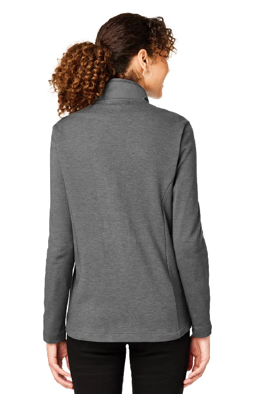 Devon & Jones Womens New Classics Charleston Hybrid Full Zip Jacket - Graphite Grey Melange