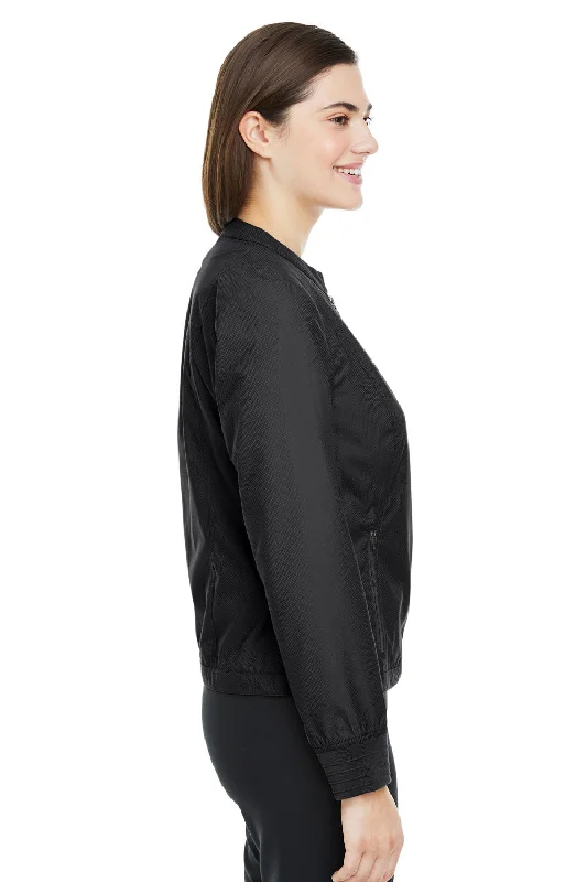 Devon & Jones Womens Vision Club Water Resistant Full Zip Jacket - Black - Closeout