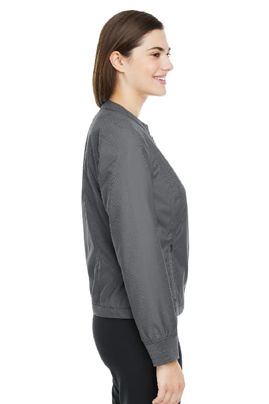 Devon & Jones Womens Vision Club Water Resistant Full Zip Jacket - Graphite Grey - Closeout