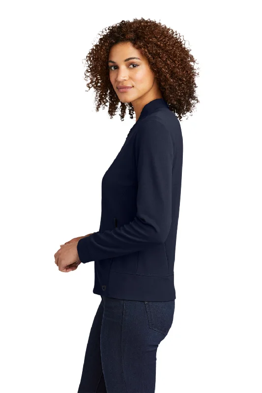 Ogio Womens Hinge Full Zip Jacket - River Navy Blue