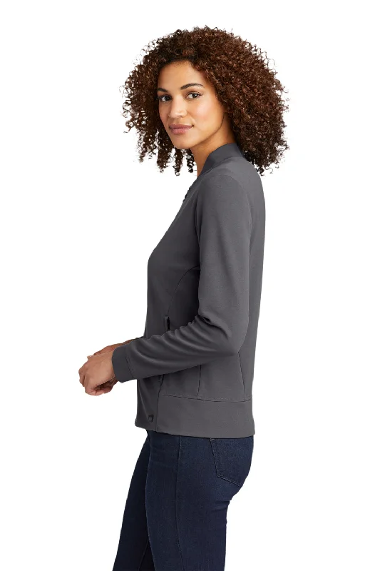 Ogio Womens Hinge Full Zip Jacket - Tarmac Grey