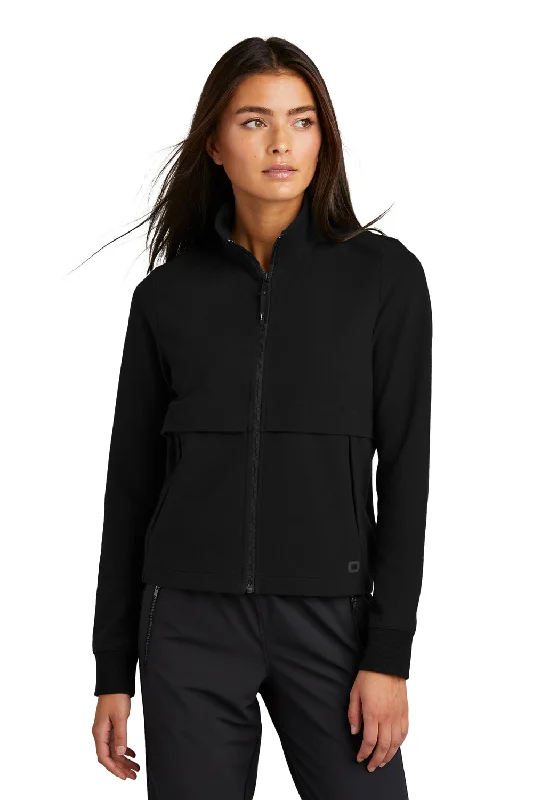 Ogio Womens Outstretch Full Zip Jacket - Blacktop