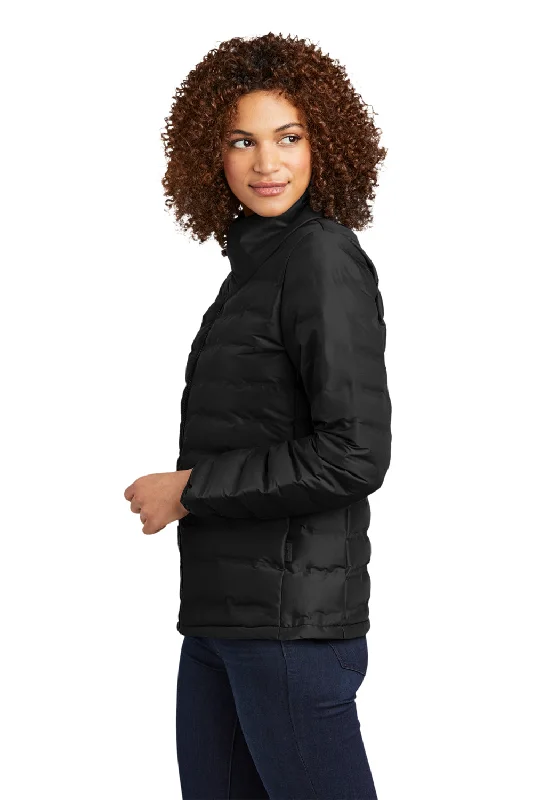 Ogio Womens Street Puffy Full Zip Jacket - Blacktop