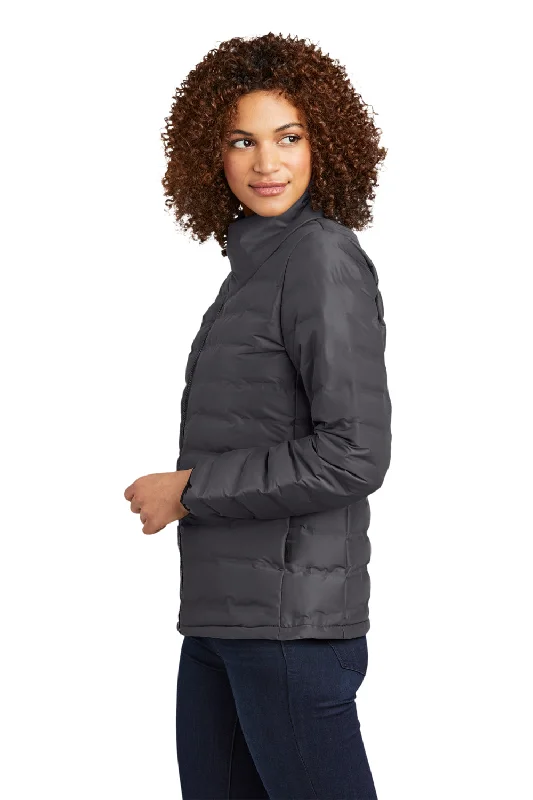 Ogio Womens Street Puffy Full Zip Jacket - Tarmac Grey