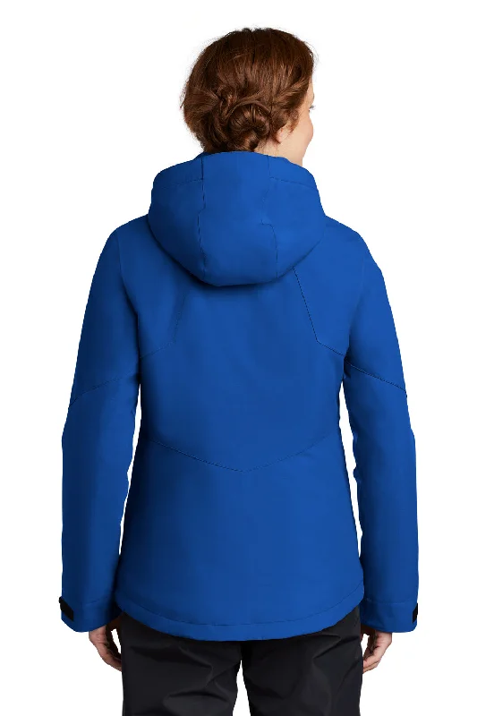 Port Authority Womens Tech Windproof & Waterproof Full Zip Hooded Jacket - Cobalt Blue