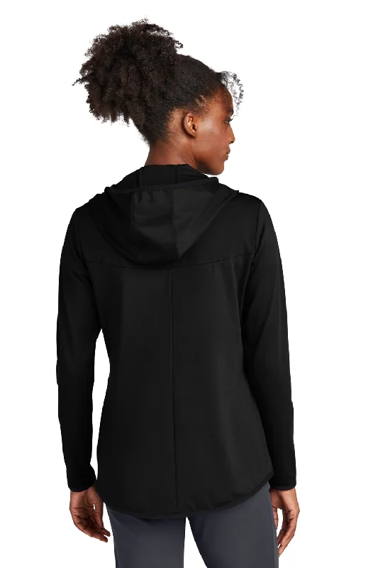 Sport-Tek Womens Circuit Full Zip Hooded Jacket - Deep Black