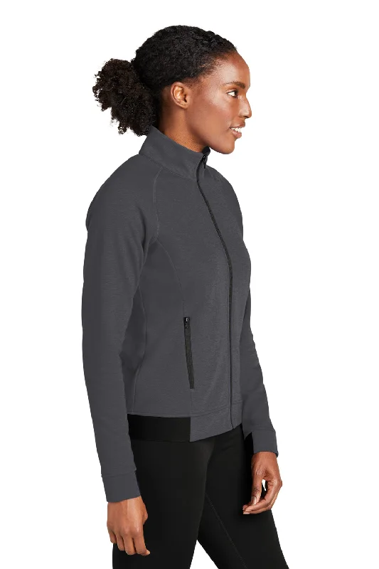 Sport-Tek Womens Strive PosiCharge Full Zip Jacket - Graphite Grey