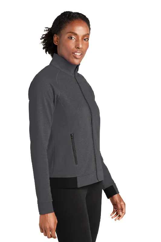 Sport-Tek Womens Strive PosiCharge Full Zip Jacket - Graphite Grey