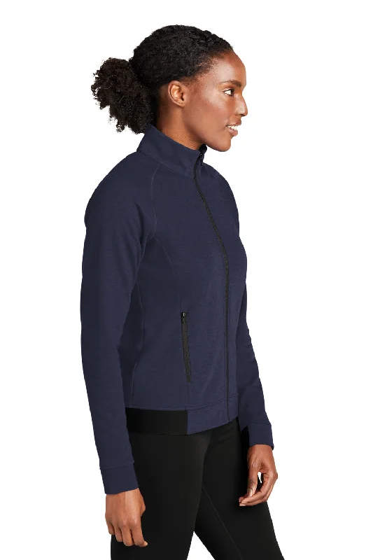 Sport-Tek Womens Strive PosiCharge Full Zip Jacket - True Navy Blue