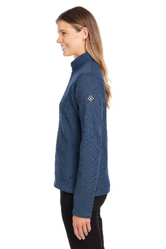 Spyder Womens Constant Canyon Full Zip Sweater Jacket - Frontier Blue