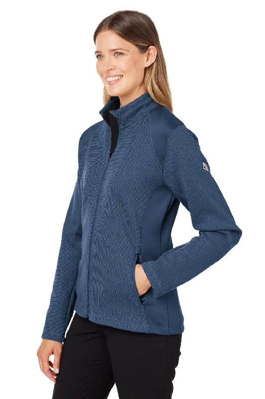 Spyder Womens Constant Canyon Full Zip Sweater Jacket - Frontier Blue