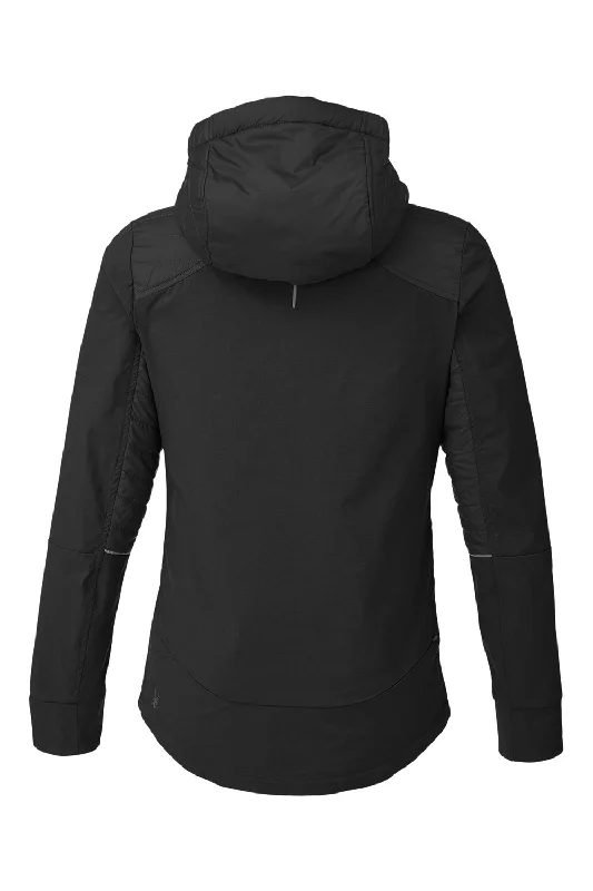 Spyder Womens Powerglyde Full Zip Hooded Jacket - Black