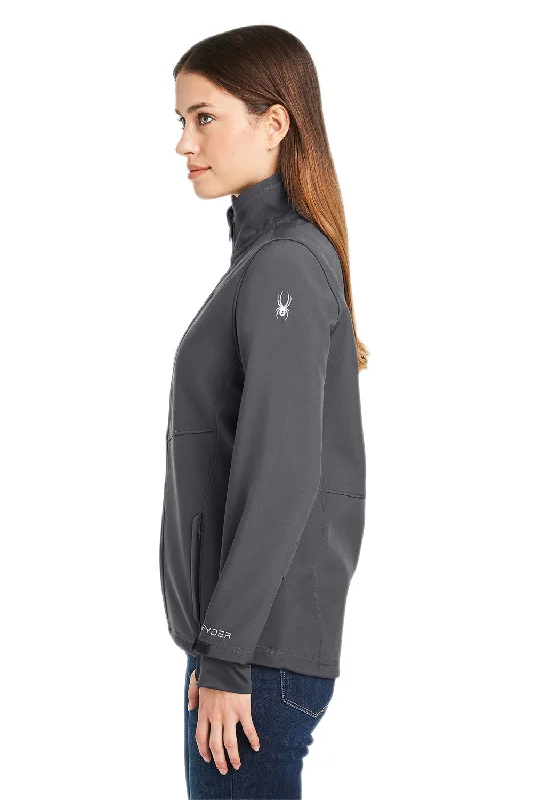 Spyder Womens Touring Full Zip Jacket - Polar Grey