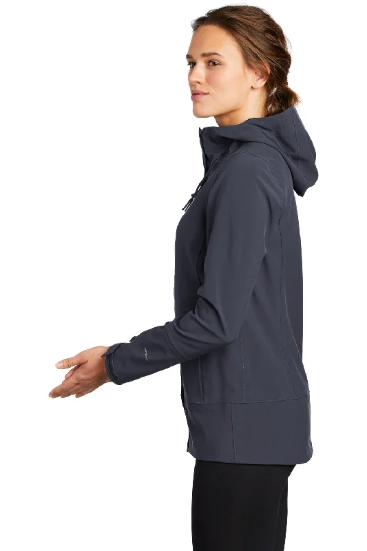 The North Face Womens Apex DryVent Windproof & Waterproof Full Zip Hooded Jacket - Urban Navy Blue