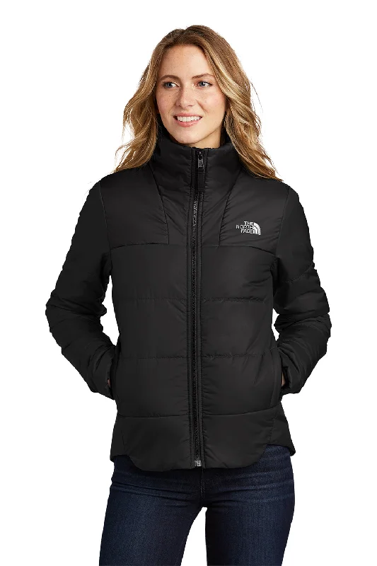 The North Face Womens Everyday Water Resistant Insulated Full Zip Jacket - Black