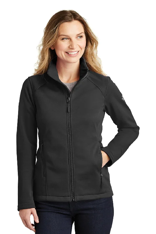 The North Face Womens Ridgeline Wind & Water Resistant Full Zip Jacket - Black