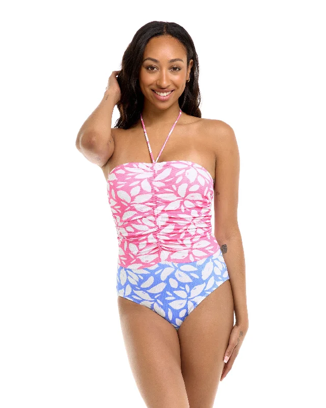 Petals Julia One-Piece Swimsuit - Periwinkle