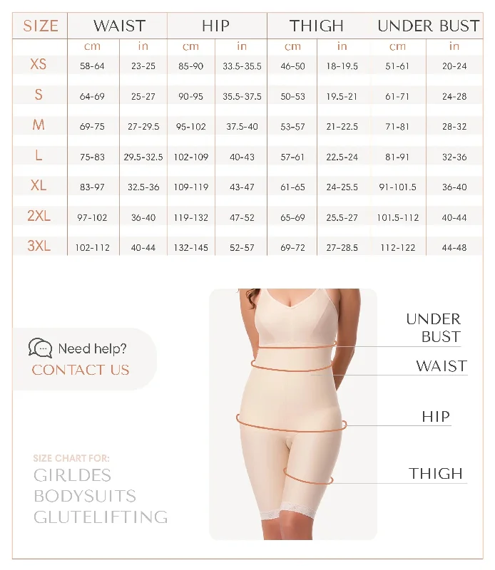 2nd Stage Mid-Thigh Compression Bodysuit (BS04)