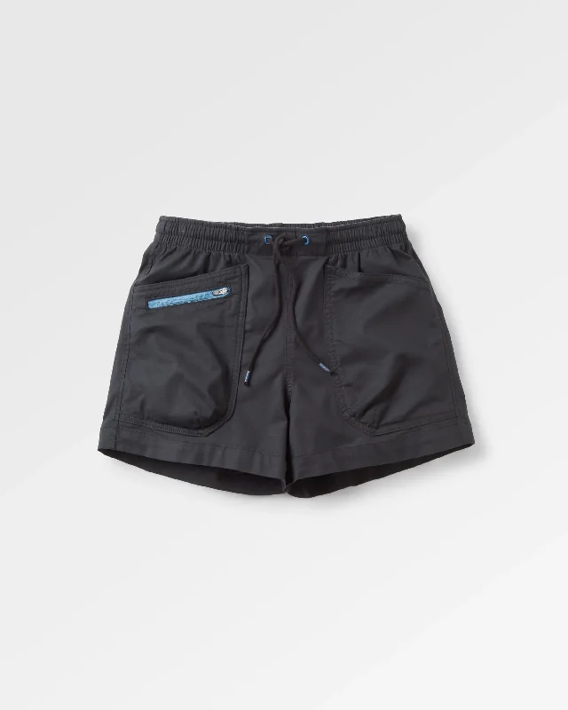 Basswood Organic Cotton Shorts - Black