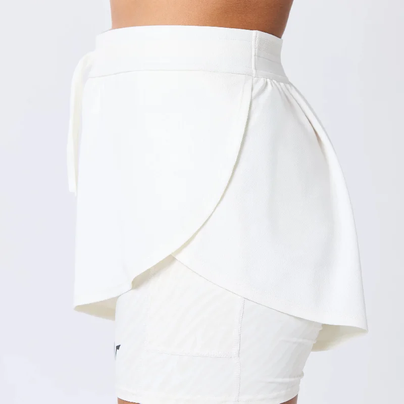 Core Padel Shorts - Pearl White Print