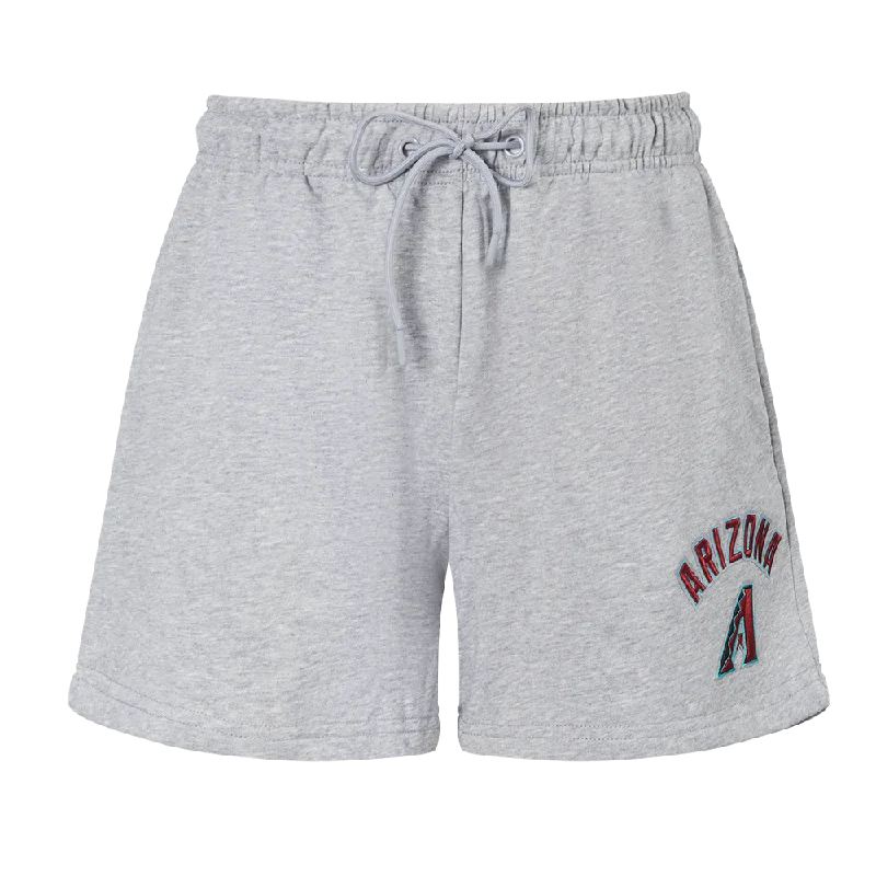 MLB ARIZONA DIAMONDBACKS CLASSIC WOMEN'S FLC SHORT (HEATHER GREY)