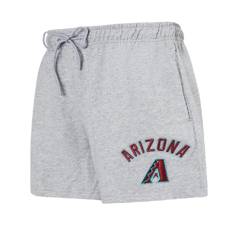 MLB ARIZONA DIAMONDBACKS CLASSIC WOMEN'S FLC SHORT (HEATHER GREY)