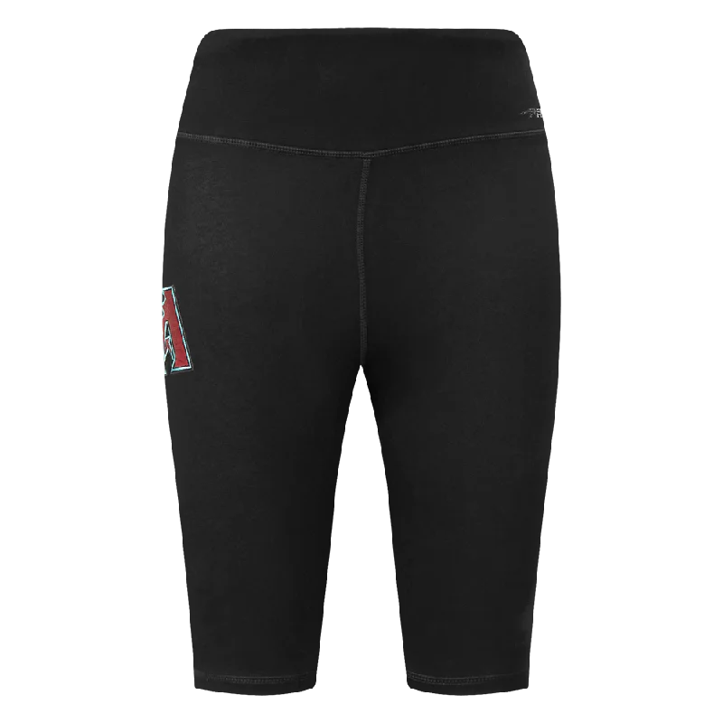 MLB ARIZONA DIAMONDBACKS CLASSIC WOMEN'S CTN BIKE SHORT (BLACK)