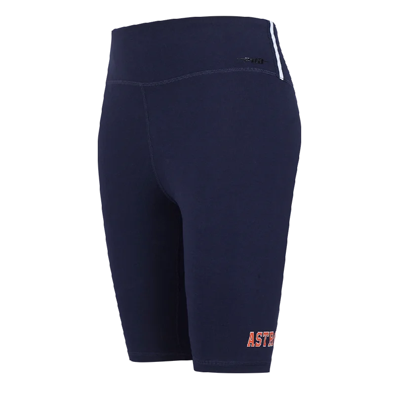 MLB HOUSTON ASTROS CLASSIC WOMEN'S BIKE SHORT (MIDNIGHT NAVY)