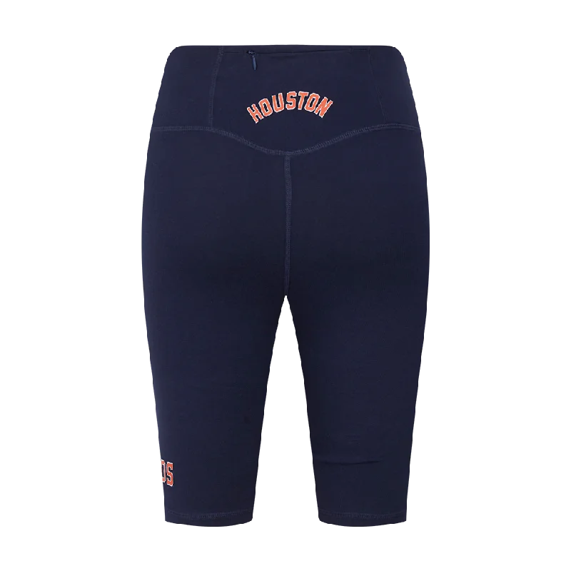 MLB HOUSTON ASTROS CLASSIC WOMEN'S BIKE SHORT (MIDNIGHT NAVY)