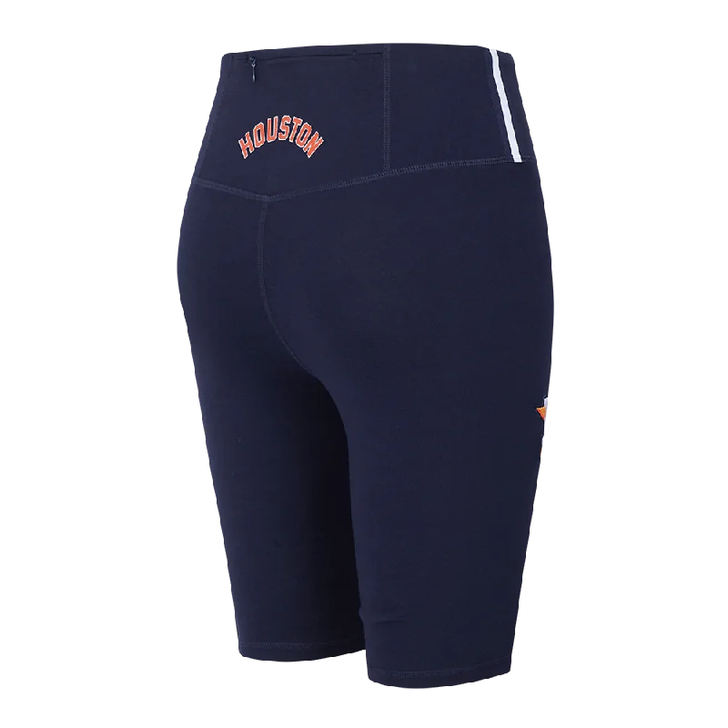 MLB HOUSTON ASTROS CLASSIC WOMEN'S BIKE SHORT (MIDNIGHT NAVY)