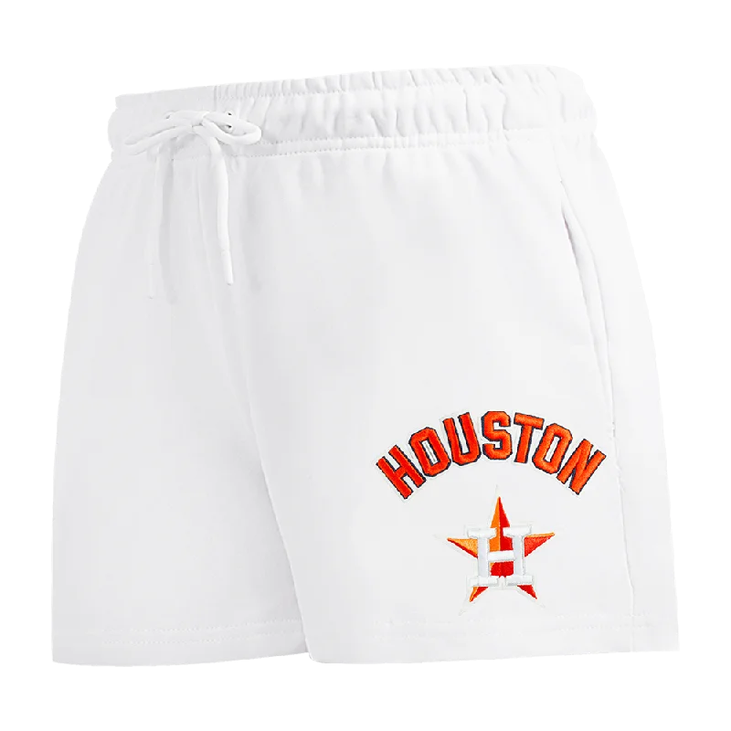 MLB HOUSTON ASTROS CLASSIC WOMEN'S SHORT (WHITE)