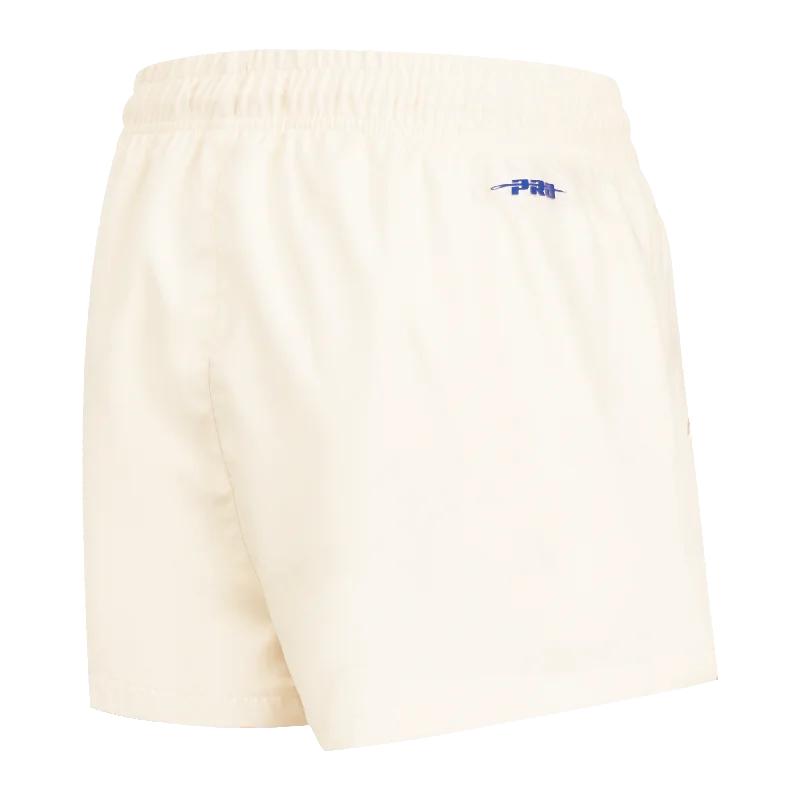 MLB KANSAS CITY ROYALS TRIPLE TONAL WOMEN'S WOVEN SHORT (EGGSHELL)