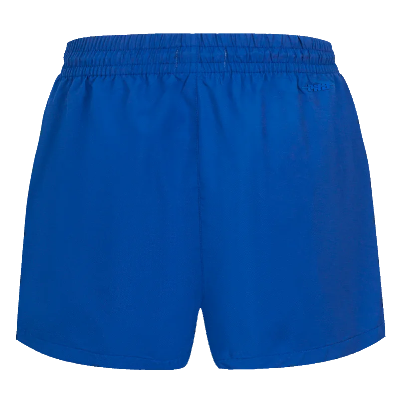 MLB KANSAS CITY ROYALS TRIPLE TONAL WOMEN'S WOVEN SHORT (ROYAL BLUE)