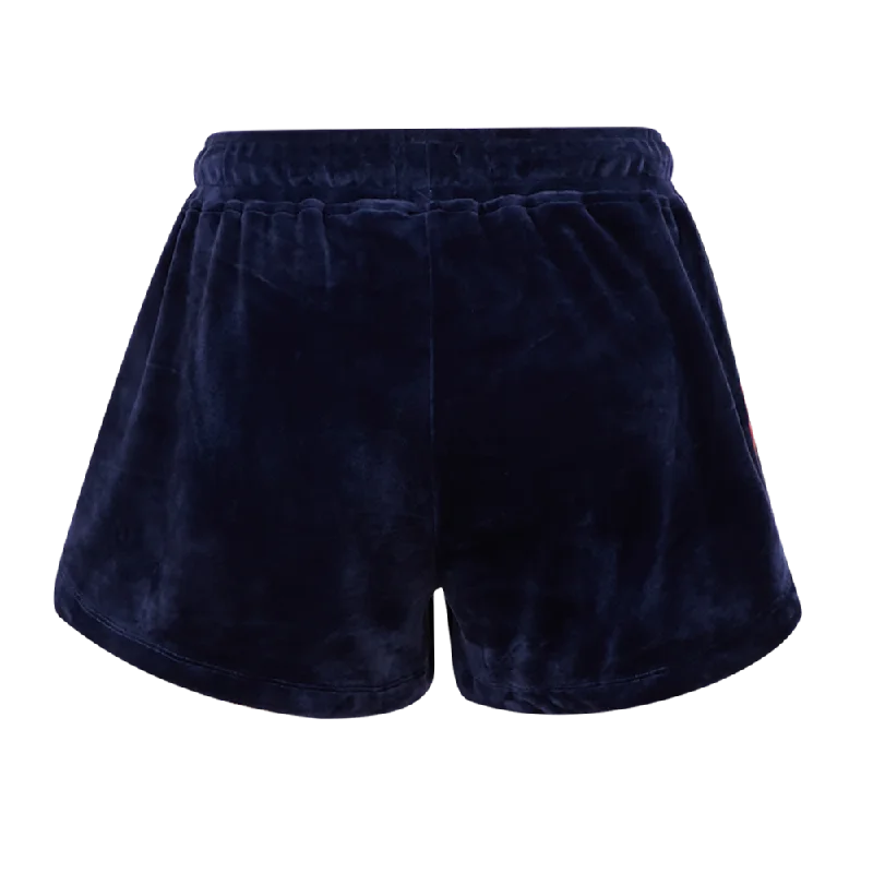 MLB LOS ANGELES ANGELS CLASSIC WOMEN'S VELOUR SHORT (MIDNIGHT NAVY)